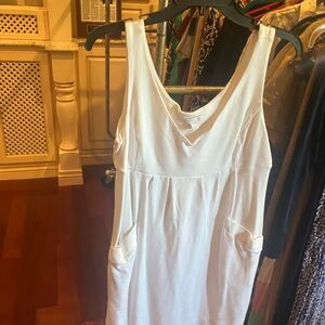 New York & Company White Tank Top